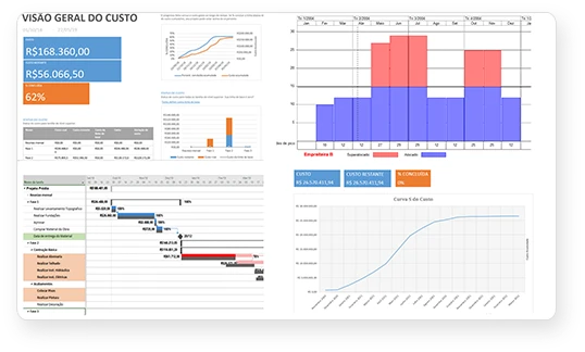 Consultoria em MS Project e Oracle Primavera - Intranet e Portal Corporativo - Rio de Janeiro