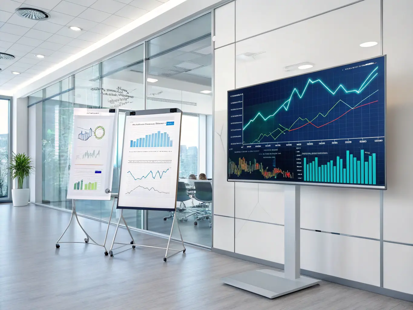 A graphic representation of cost savings achieved through process automation and reduced paperwork, emphasizing the financial benefits of implementing an intranet.