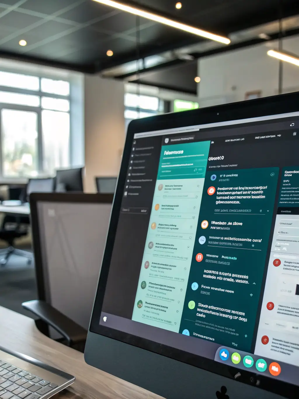 A photo of a modern SharePoint communication site, showcasing news articles, announcements, and engaging visuals, used by Bessa Consultores to illustrate effective internal communication.